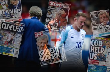 Euro 2016 - La presse anglaise fracasse les Three Lions