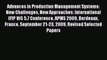 Read Advances in Production Management Systems: New Challenges New Approaches: International