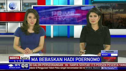 PN Jaksel Batalkan Status Tersangka Hadi Poernomo