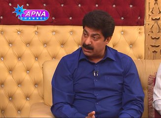 Ejaz Butt with Arshad Ali in the show...