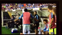 Luis Suarez Angry Reaction after not being picked to play - Uruguay vs Venezuela Copa America 2016.