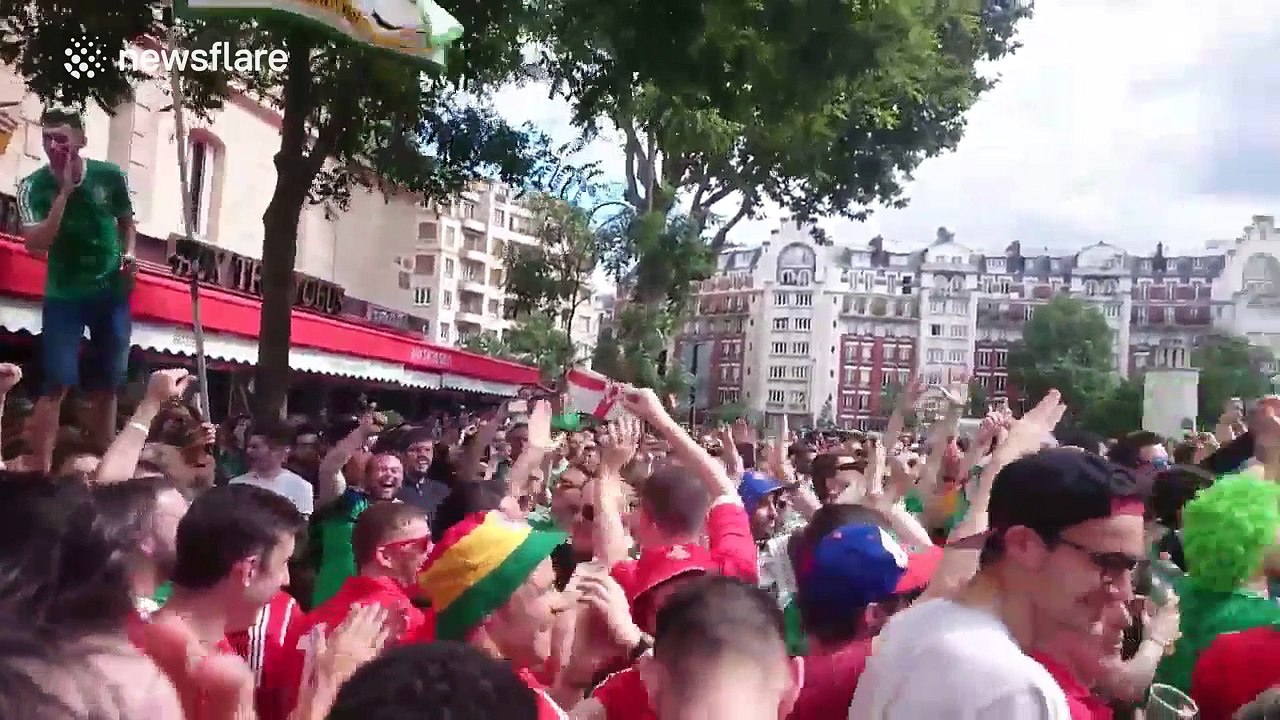 Wales and Northern Ireland fans help reunite a lost fan with his dad