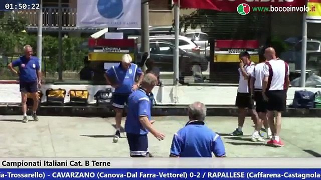 Semifinali Campionato Italiano a Terne Cat. B e Cat. D - 2016