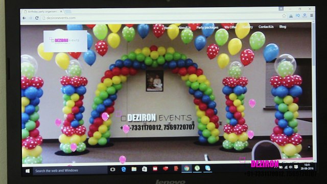 why deziron events is the best birtyhday party organisers in hyderabad