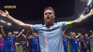 İzlanda'nın çeyrek final coşkusu