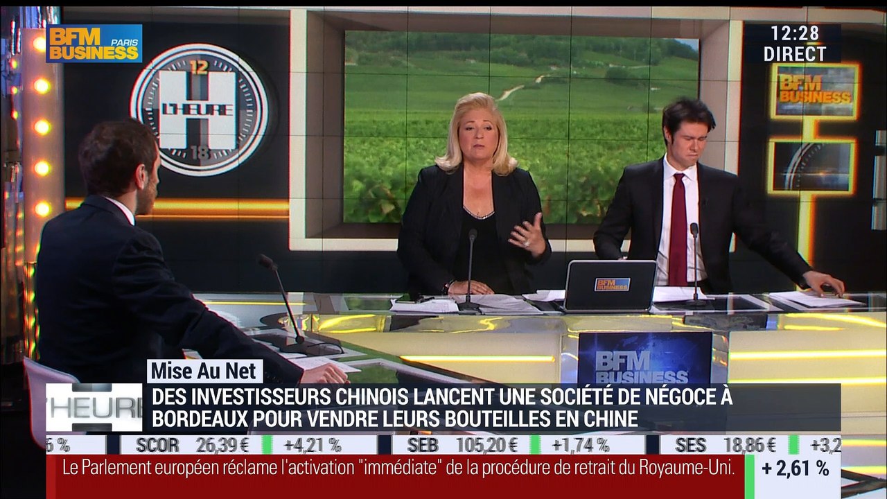 La mise au net: Bordeaux: Les investisseurs chinois veulent commercialiser les bouteilles de vin en Chine - 28/06
