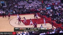 Miami Heat vs Toronto Raptors | Game 7 | First Half Highlights | May 15, 2016 | NBA Playoffs