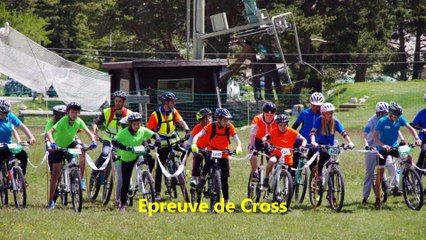 Sport partagé en tandem - Championnat de France UNSS de VTT 2016