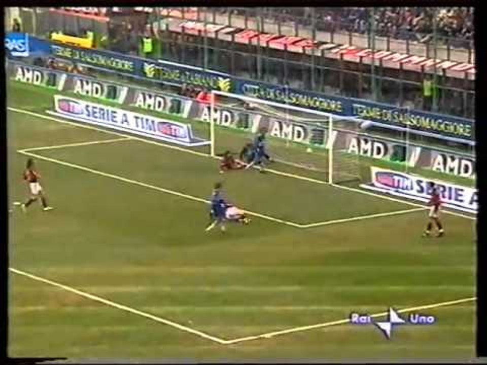 Milan against Sampdoria # Doni goal