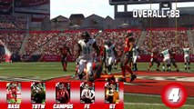 Top 5 Tampa Bay Buccaneers in MUT 17! Madden 17 Ultimate Team - Unofficial Ratings