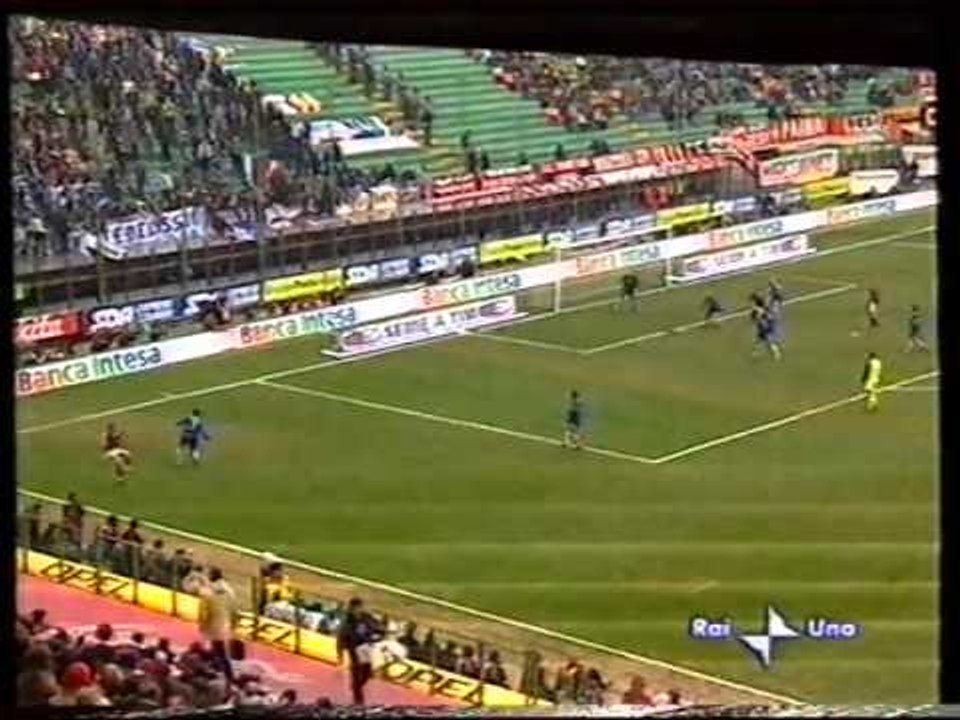 Milan against Sampdoria # inzaghi goal