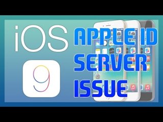 HOW TO | FiX IOS 9 FACETIME APPLE ID ISSUE