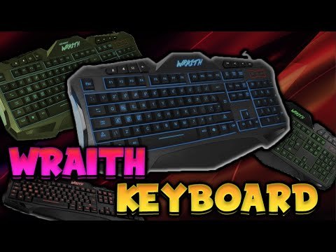 KEYBOARD UNBOXING! | Wraith 7 Colour LED Gaming Keyboard