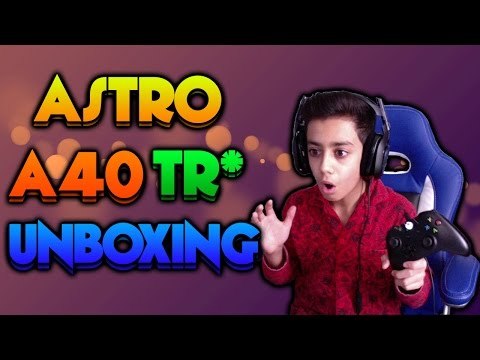 Astro A40 TR with Mixamp Pro for Xbox One/PS4 UNBOXING