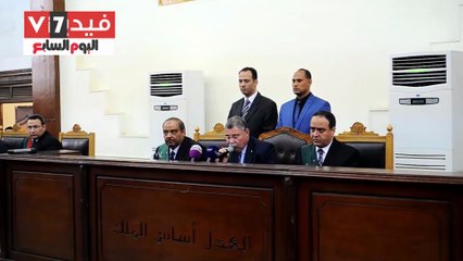 تأجيل محاكمة "محمد بديع" و738 متهما فى أحداث "فض اعتصام رابعة" لـ9 أغسطس