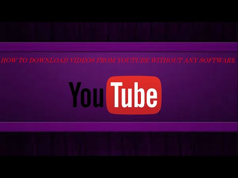 How to Download YouTube videos without any software 2016