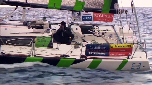 Solitaire Bompard Le Figaro - Gildas MORVAN ( Cercle Vert )