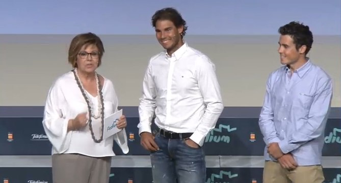 Rafael Nadal at the Podium Scholarships event / Madrid, 28 June 2016