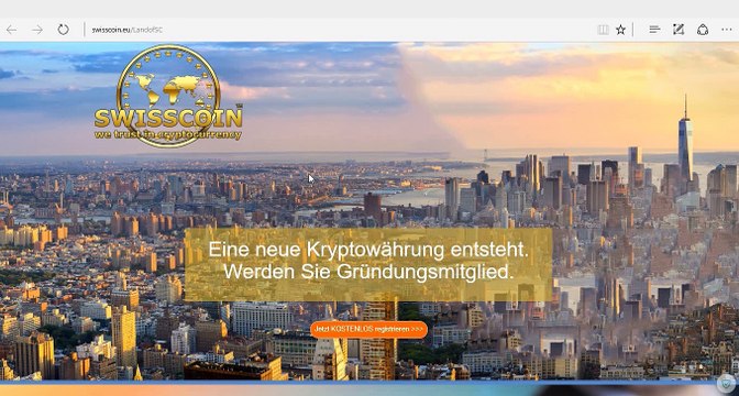 SwissCoin France - Création de compte. 100 SwissCoins gratuits.- Présentation en français