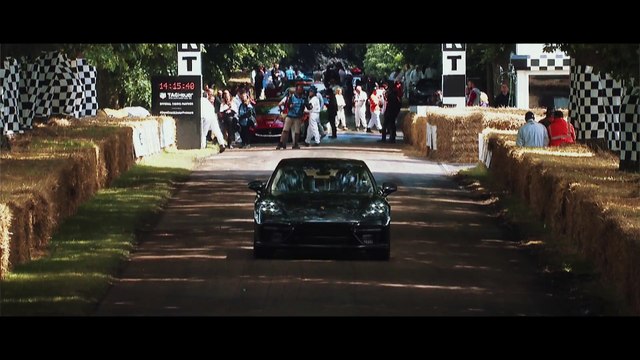 Patrick Dempsey takes on Goodwood in a prototype of the mighty new Porsche Panamera