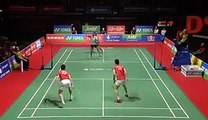 The Most Amazing badminton Shot Mens Doubles (HD)
