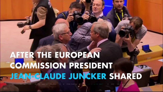 'You're not laughing now' - Farage goads European Parliament