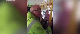 Group of teenagers hurl racist abuse at tram passenger