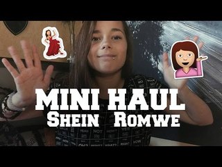 SHEIN IR ROMWE MINI HAUL || Gabi