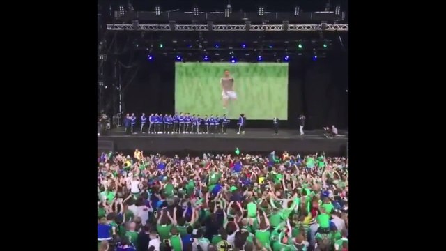 Les supporters Irlandais acclament Will Grigg au pays