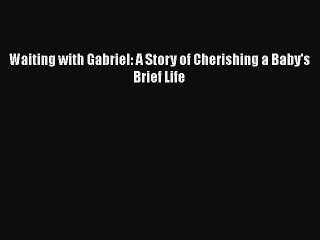 Download Waiting with Gabriel: A Story of Cherishing a Baby's Brief Life PDF Online