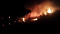 Ônibus incendiados em Castilho 25-05-2014