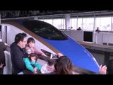 北陸新幹線 新型車両（E7系）の雄姿！