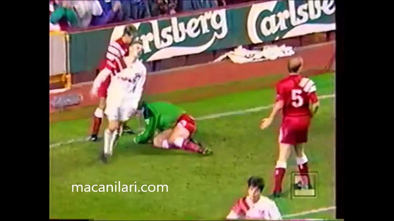 04.11.1992 - 1992-1993 UEFA Cup Winners' Cup 2nd Round 2nd Leg Liverpool 0-2 Spartak Moskova