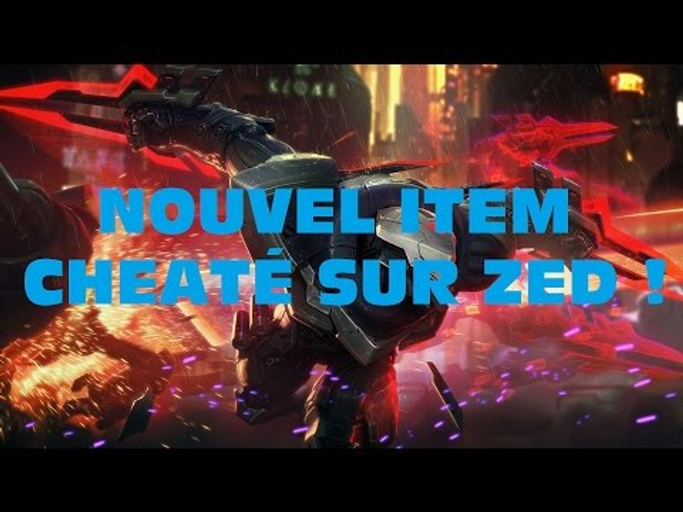 NOUVEL ITEM CHEATÉ SUR ZED !