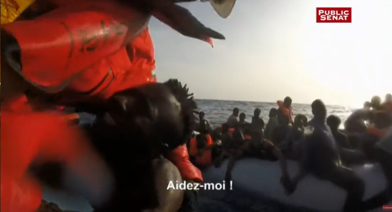 Au péril de leur vie : " Les migrants ne savent pas nager ". Extrait du documentaire inédit de Jean-Paul Mari