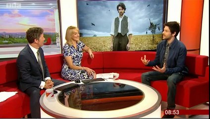 Colin Morgan on BBC Breakfast