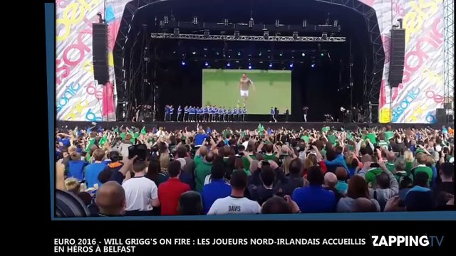 Euro 2016 – Will Grigg’s on fire : Les joueurs Nord-Irlandais accueillis en héros à Belfast