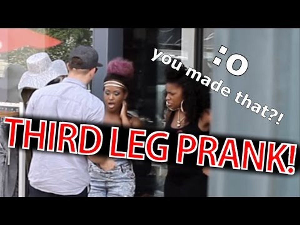 Man Asks People on Street if They Would Like to See His 'Third Leg'