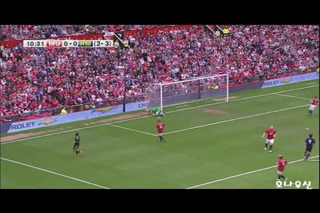 2013 Van Der Sar vs Real Madrid Legend Saves