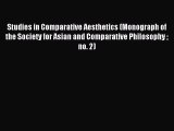 [PDF] Studies in Comparative Aesthetics (Monograph of the Society for Asian and Comparative