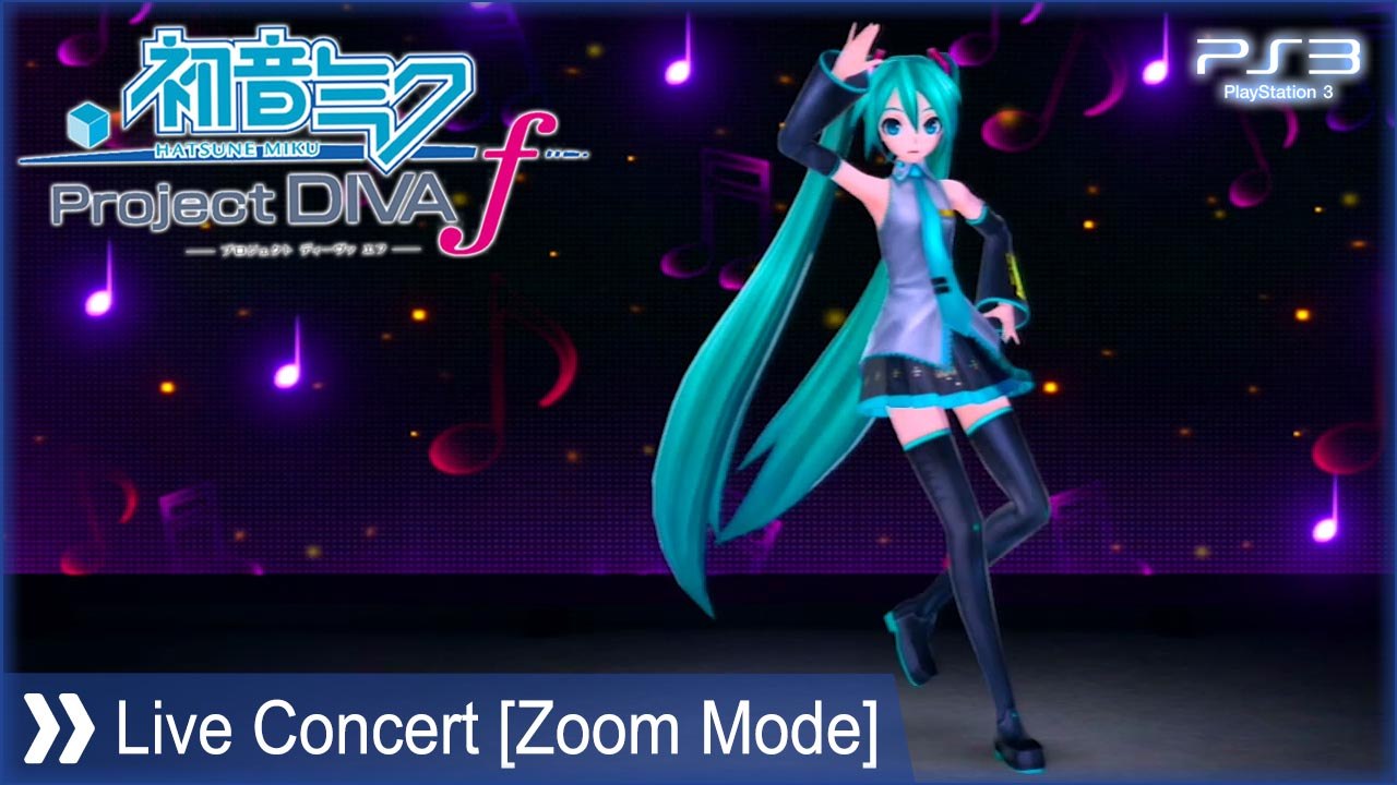 「初音ミク -Project DIVA F- PS3」Live Concert 2 - ミラクルペイント [ZOOM Mode]