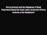 Read Percy Jackson and the Olympians 5 Book Paperback Boxed Set (new covers w/poster) (Percy