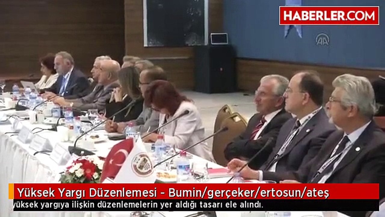 Yüksek Yargı Düzenlemesi - Bumin/gerçeker/ertosun/ateş