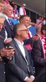 Prezydent Andrzej Duda na meczu Polska - Irlandia Północna. EURO 2016. Nicea