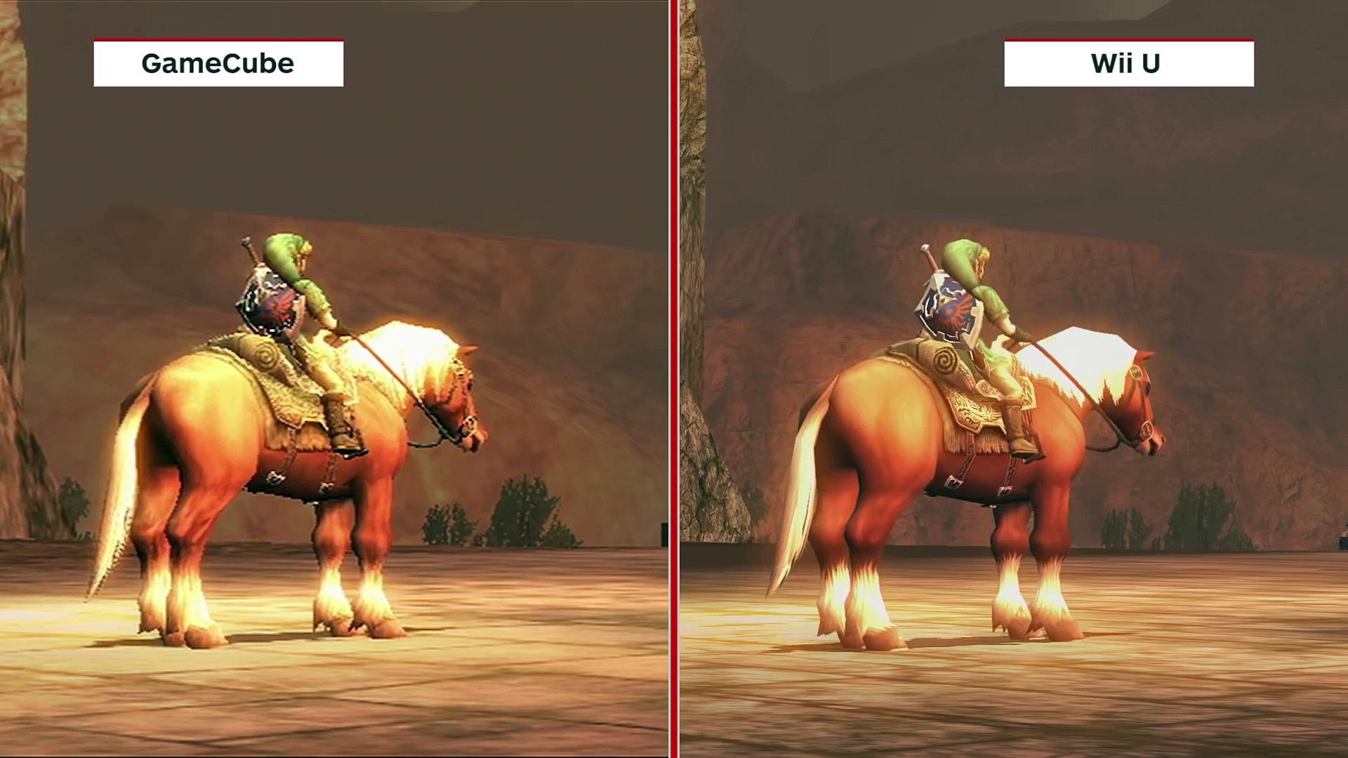suffer Allegations Chronicle The Legend of Zelda: Twilight Princess HD Graphics Comparison Wii U vs Wii  vs GCN - Vidéo Dailymotion