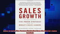 behold  Sales Growth Five Proven Strategies from the Worlds Sales Leaders
