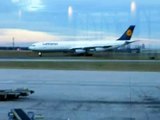Lufthansa A340-300 @ CLT 17 Jan 07