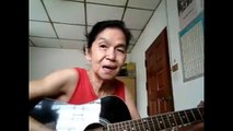 Grand Ma plays guitar and cover a song!!