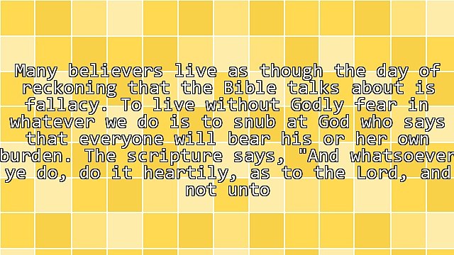 The Day Of Reckoning