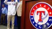 Texas Rangers 2016 draft picks Cole Ragans, Alex Speas, and Kole Enright are introduced